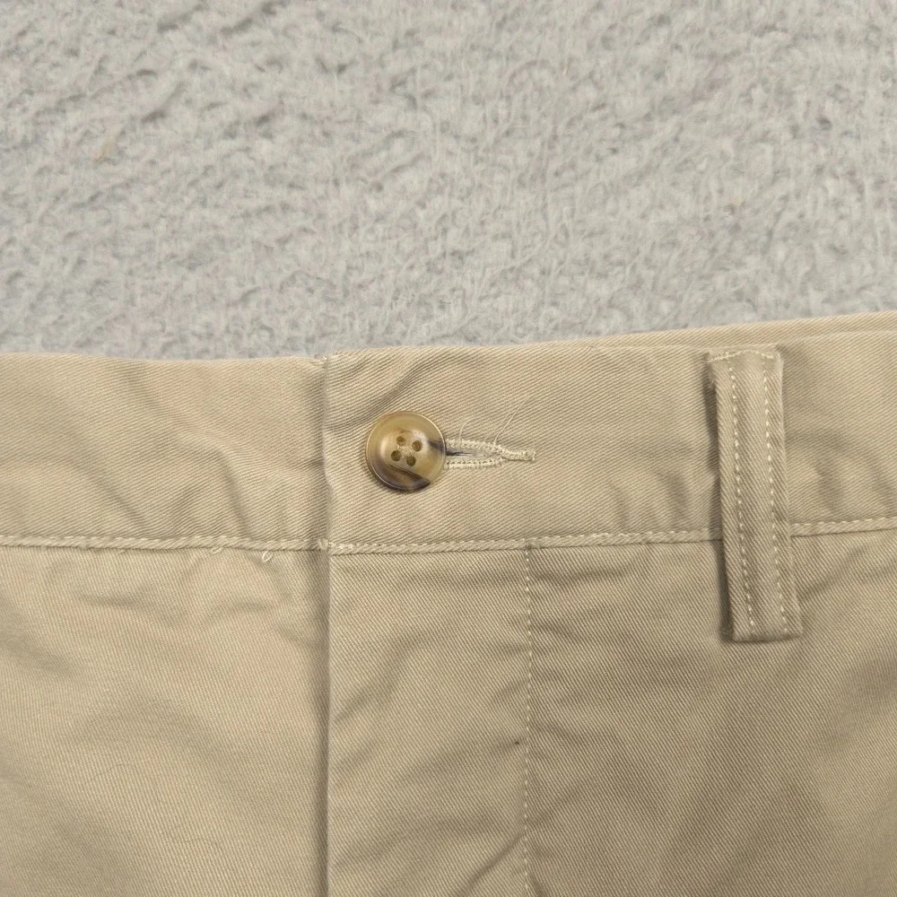 Polo Ralph Lauren Stretch Straight Fit‎ Khaki Chino Pants 36x33 Cotton
